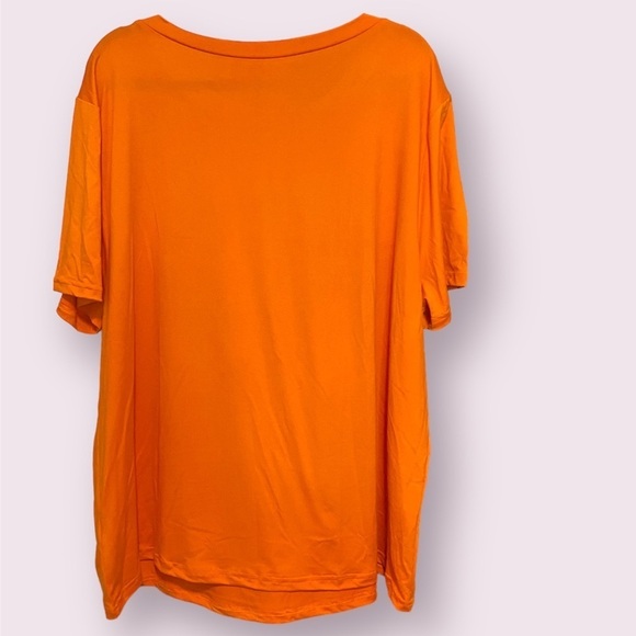 Short Sleeve T-Shirt NWOT, Orange, Be Real Not Perfect - Picture 5 of 7